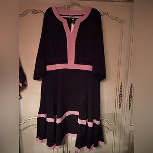 NWT BloomChic Black and Pink Dress